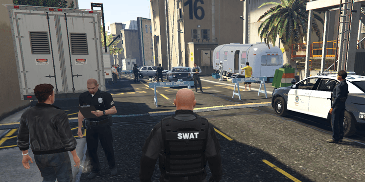 How To Get Arrested In Gta 5 Michael's arrest - GTA5-Mods.com